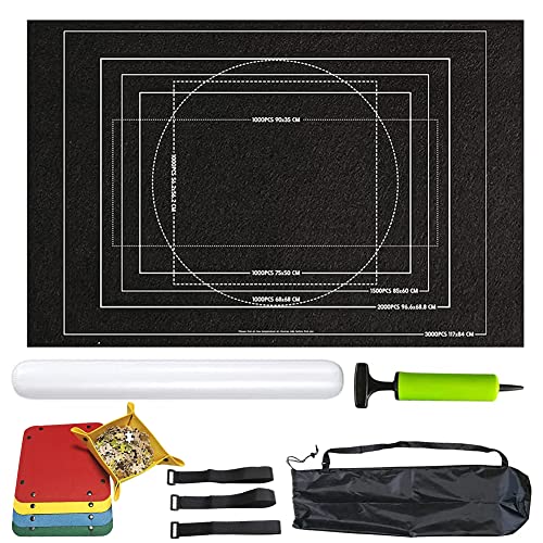 LUPATDY Puzzlematte Puzzlerolle,Puzzelmatten für Puzzle Bis 3000,Puzzlematte Boden,Puzzle Aufbewahrung,Schicke Puzzles-Geschenkbox,Praktisches ZubehöR zur Aufbewahrung von Puzzles LUPATDY Puzzlematte Puzzlerolle,Puzzelmatten für Puzzle Bis 3000,Puzzlematte Boden,Puzzle Aufbewahrung,Schicke Puzzles-Geschenkbox,Praktisches ZubehöR zur Aufbewahrung von Puzzles von LUPATDY