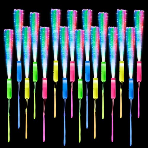 LURICO 24 Stück Leuchtstäbe, LED Leuchtstab, Leuchtstäbe Kinder, Bunt Blinkende Leuchtstab LED Mit 3 Modi Blinkende, Leuchtstäbe Partyzubehör Für Mitgebsel Kindergeburtstag,Party,Konzert,Hochzeit LURICO 24 Stück Leuchtstäbe, LED Leuchtstab, Leuchtstäbe Kinder, Bunt Blinkende Leuchtstab LED Mit 3 Modi Blinkende, Leuchtstäbe Partyzubehör Für Mitgebsel Kindergeburtstag,Party,Konzert,Hochzeit von LURICO