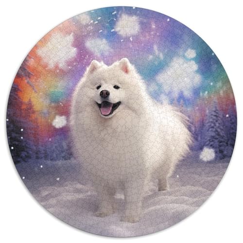 Niedlicher Hund, 1000 Teile Puzzle, Tier, kreatives Puzzle, Erwachsene und Kinder, anspruchsvolle und pädagogische Kunst, 1000 Teile (67,5 x 67,5 cm) von LUSDNUREN