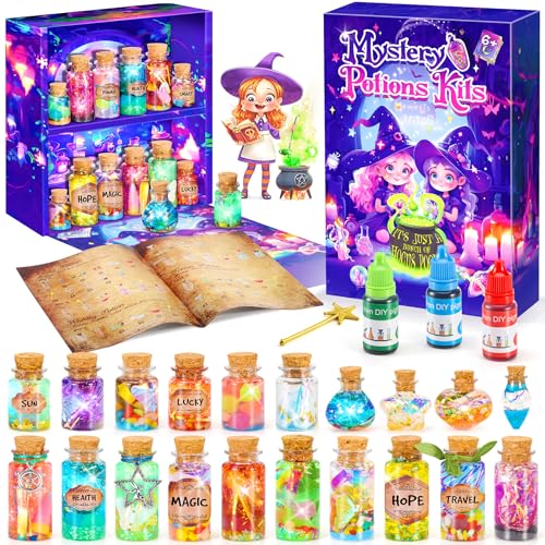 LUVTOY Kreative Geschenk für Kinder, Zaubertrank Set Kinder, Bastelset Mädchen 6-11Jahre, Craft Spielzeug für Jungen & Mädchen Alter 6 7 8 9 10 11 12 von LUVTOY