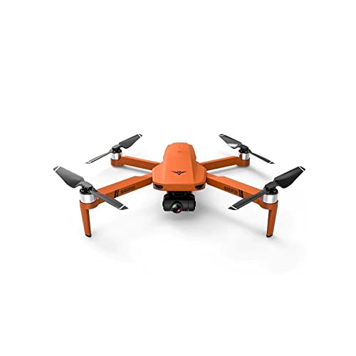 LUXWALLET Libra4 Quadkopter FPV Drohne mit Voll HD Kamera, GPS und 2-Ace Gimbal Suspension, 1.2km Entfernung, Orange von LUXWALLET