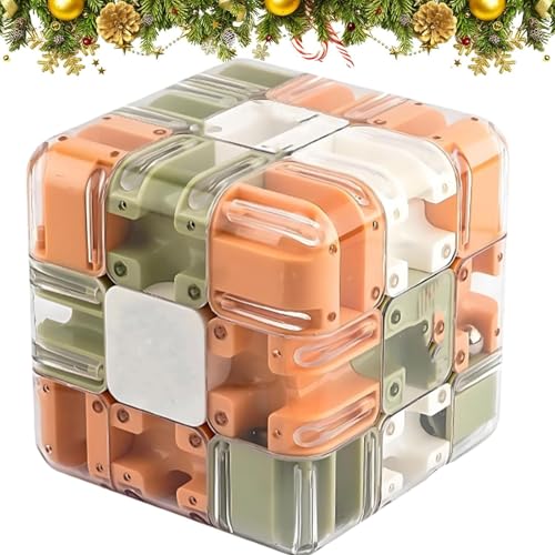 Großer Labyrinth-Puzzle-Labyrinth-Würfel, hoher Schwierigkeitsgrad Labyrinth-Ball, räumliches Bewusstseinspuzzle-Würfel, Logikentwicklung, pädagogisches Fokusspiel, Geschenk für Jugendliche (1 Stück) von LUYJWZN