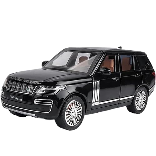Druckguss-Auto im Maßstab 1:24 für Range Rover 2022, SUV, Legierung, fertiges Automodell Druckguss-Automodell mit Sound und Licht, Sammlerstück, Modellfahrzeug (Farbe: B) von LUgez
