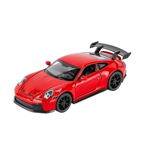 Druckguss-Auto im Maßstab 1:32 für Porsche 911 GT3 Hochsimulation Druckguss Metall Modellauto Sound Licht Rückziehauto Modell Sammlerstück Modellfahrzeug (Farbe: C) von LUgez