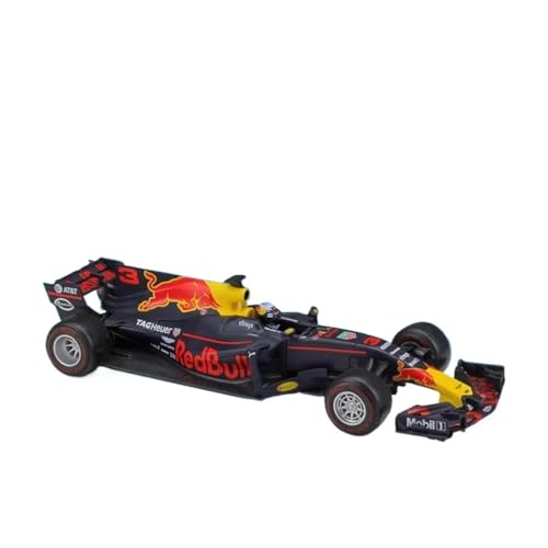 LUgez Druckguss-Auto im Maßstab 1:18 für Ferrari Racing SF15-T F1 Rennteam-Modell, Simulationslegierung, geeignet für Sammlermodellfahrzeug (Farbe: C) von LUgez