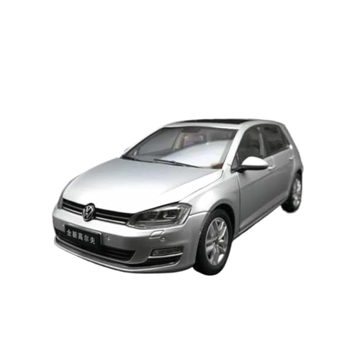 LUgez Druckguss-Auto im Maßstab 1:18 für Volkswagen Golf MK7 2014, Simulations-Druckguss-Auto, Metallmodellauto, geeignet für Sammler, Modellfahrzeug (Farbe: B) von LUgez