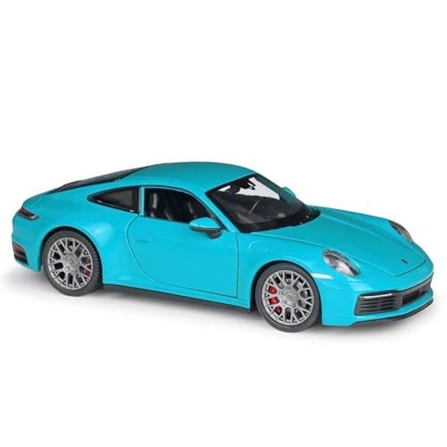 LUgez Druckguss-Auto im Maßstab 1:24 für Porsche 911 Carrera 4S Simulator Sportwagen Modell Metallauto Modell geeignet für Sammlung Sammlermodell Fahrzeug (Farbe: B) von LUgez