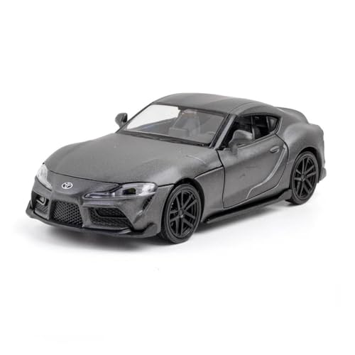 LUgez Druckguss-Auto im Maßstab 1:32 für Toyota Supra Simulation Metallmodellauto Rückziehauto Modell geeignet für Sammlermodell Fahrzeug (Farbe: C) von LUgez