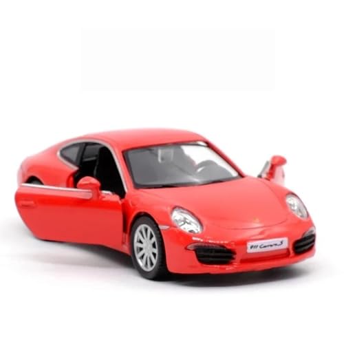 LUgez Druckguss-Auto im Maßstab 1:36 für Porsche 911 Carrera S Sportwagen, Legierung, Druckguss, Oldtimer-Modell mit Rückziehautomodell, Sammlerstück, Modellfahrzeug (Farbe: B) von LUgez