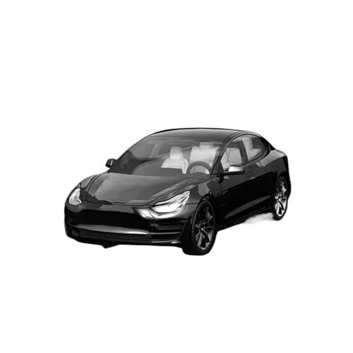 LUgez Druckguss-Auto im Maßstab 1:64 für Tesla-Modell 3 Dream-Serie, Legierung, Druckguss-Fahrzeug, Modellauto, geeignet für Sammler, Modellfahrzeug (Farbe: A) von LUgez