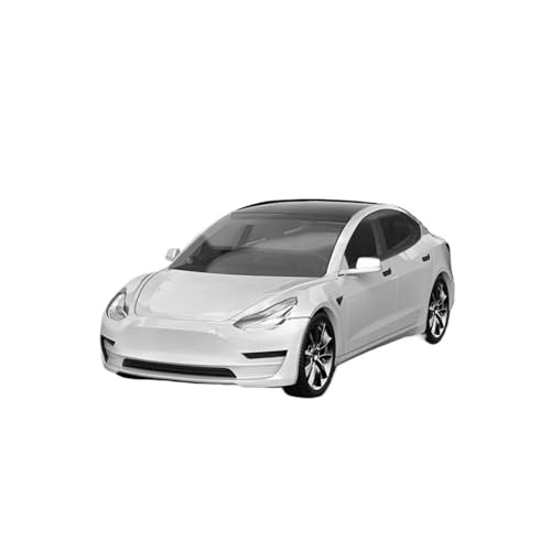LUgez Druckguss-Auto im Maßstab 1:64 für Tesla-Modell 3 Dream-Serie, Legierung, Druckguss-Fahrzeug, Modellauto, geeignet für Sammler, Modellfahrzeug (Farbe: C) von LUgez