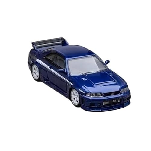 LUgez maßstabsgetreues Auto 1:64 for Skyline R33 GT-R Nismo 400R Limited999 Druckguss-Modellauto Fertiges statisches Automodell Modellfahrzeug zum Sammeln von LUgez