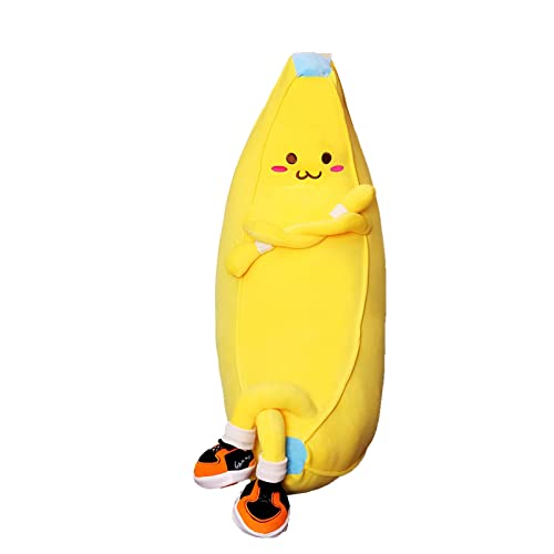LVHUA Kissen aus Plüsch, Banane, niedlich, Plüsch, Obst, zum Kuscheln, Plüschspielzeug, lange Puppe zum Schlafen, Geschenk für Geburtstag, Valentinstag, Weihnachten LVHUA Kissen aus Plüsch, Banane, niedlich, Plüsch, Obst, zum Kuscheln, Plüschspielzeug, lange Puppe zum Schlafen, Geschenk für Geburtstag, Valentinstag, Weihnachten von LVHUA