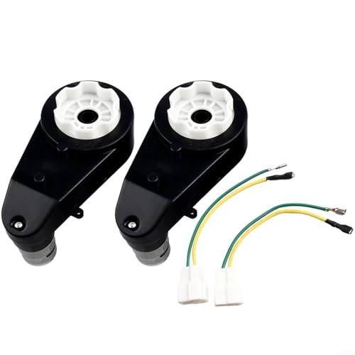 LVYXON Elektromotor-Getriebe-Set für Kinder, 200 W Hochgeschwindigkeits-Antriebsmotor-Ersatz, Schnellinstallations-Steckverbinder, 2 Stück LVYXON Elektromotor-Getriebe-Set für Kinder, 200 W Hochgeschwindigkeits-Antriebsmotor-Ersatz, Schnellinstallations-Steckverbinder, 2 Stück von LVYXON