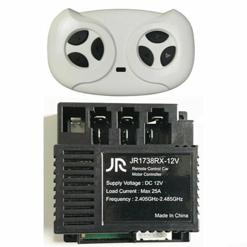 LVYXON HY JRRX 12V/6V Fernbedienung Box für Elektroauto mit 2 4GHz Empfänger (JR1738RX Full Set) von LVYXON