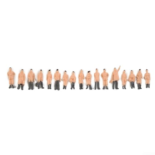 LVYXON Verwandeln Sie Ihre Modelleisenbahnumgebung mit einem Set aus 300 realistisch bemalten Figuren im HO-Format von LVYXON