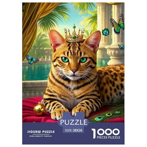 BengalJigsaw Puzzles for Adults 1000 Pieces Age 12+ for Adults Challenge HighDifficulty Beautiful Decoration for Women Gifts for Man38x26cm/1000pcs von LWBDSKCZO