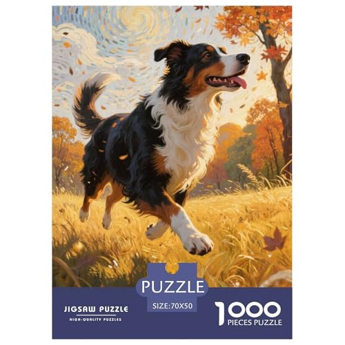 Bernese Mountain DogJigsaw Puzzles for Adults 1000 Piece Age 12+ for Adults Challenge HighDifficulty Beautiful Decoration Birthday Gifts70x50cm/1000pcs von LWBDSKCZO