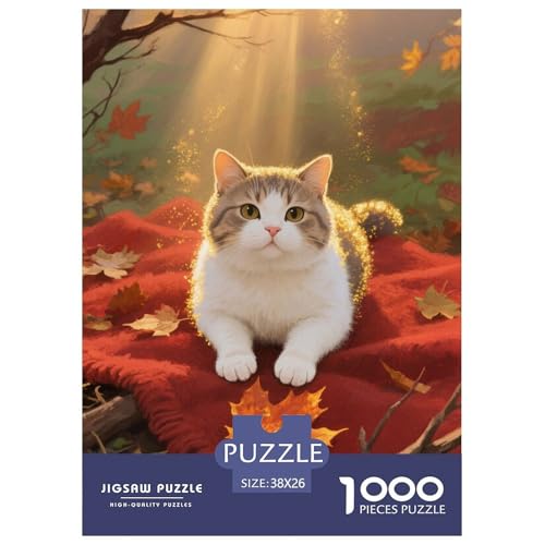 British ShorthairJigsaw Puzzles for Adults 1000 Piece Age 12+ for Adults Challenging & Brainteasing Beautiful Decoration for Women Gifts for Man38x26cm/1000pcs von LWBDSKCZO