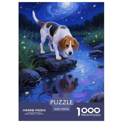 Cavalier King Charles SpanielJigsaw Puzzles for Adults 1000 Pieces Age 12+ for Adults FamilyPuzzle Game Beautiful Decoration for Women Gifts for Man70x50cm/1000pcs von LWBDSKCZO