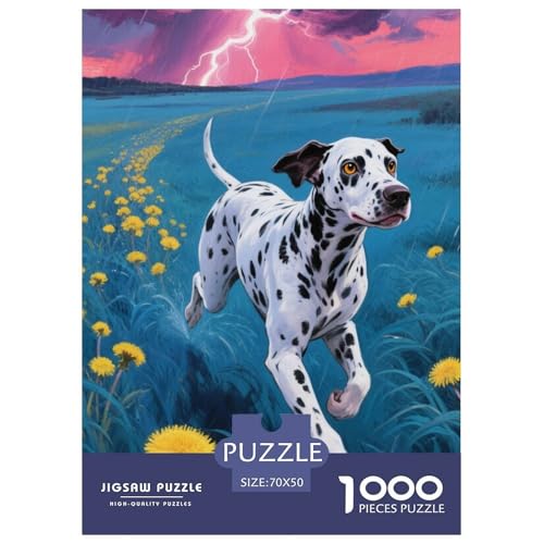 DALMATIANJigsaw Puzzle for Adults 1000pcs Age 12+ for Adults Challenging & Brainteasing Beautiful Decoration for Aduits Kids70x50cm/1000pcs von LWBDSKCZO