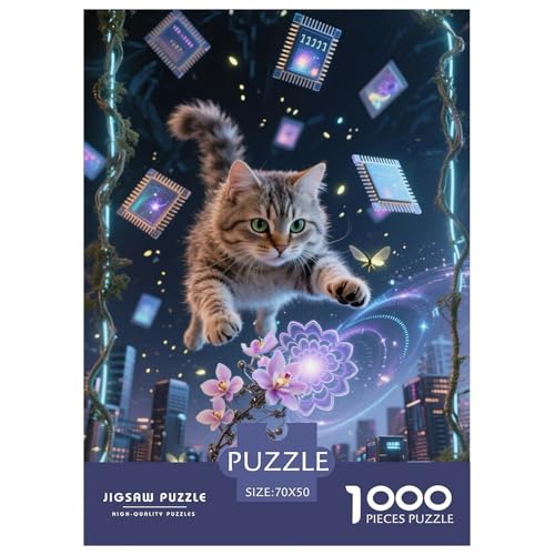 Devon RexJigsaw Puzzles for Adults 1000 Pieces Age 12+ for Adults Challenging & Brainteasing Beautiful Decoration for Aduits Kids70x50cm/1000pcs von LWBDSKCZO