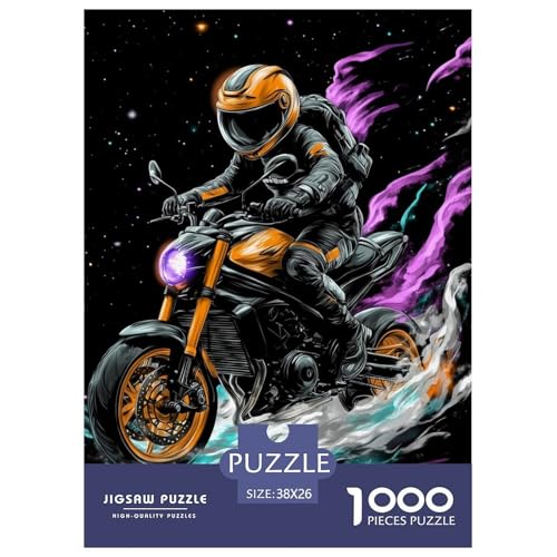 Dirt BikeJigsaw Puzzles for Adults 1000 Piece Age 12+ for Adults Challenge HighDifficulty Beautiful Decoration for Women Gifts for Man38x26cm/1000pcs von LWBDSKCZO