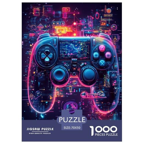 GamerJigsaw Puzzles for Adults 1000 Piece Age 12+ for Adults Challenging & Brainteasing Beautiful Decoration Birthday Gifts70x50cm/1000pcs von LWBDSKCZO