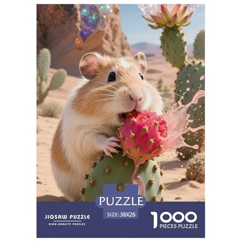 Guinea PigJigsaw Puzzles for Adults 1000 Piece Age 12+ for Adults Challenge HighDifficulty Beautiful Decoration for Aduits Kids38x26cm/1000pcs von LWBDSKCZO