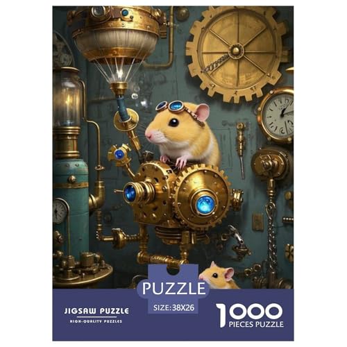 HamsterJigsaw Puzzles for Adults 1000 Piece Age 12+ for Adults Challenging & Brainteasing Beautiful Decoration for Aduits Kids38x26cm/1000pcs von LWBDSKCZO