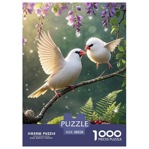 Java SparrowJigsaw Puzzles for Adults 1000 Pieces Age 12+ for Adults Educational Game Challenge Toy Beautiful Decoration Birthday Gifts38x26cm/1000pcs von LWBDSKCZO