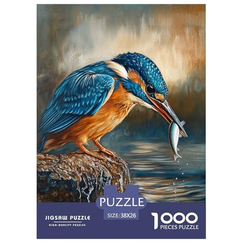 KingfisherJigsaw Puzzles for Adults 1000pcs Age 12+ for Adults Challenging & Brainteasing Beautiful Decoration for Women Gifts for Man38x26cm/1000pcs von LWBDSKCZO