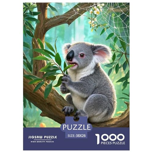 KoalaJigsaw Puzzles for Adults 1000 Piece Age 12+ for Adults Challenging & Brainteasing Beautiful Decoration for Women Gifts for Man38x26cm/1000pcs von LWBDSKCZO