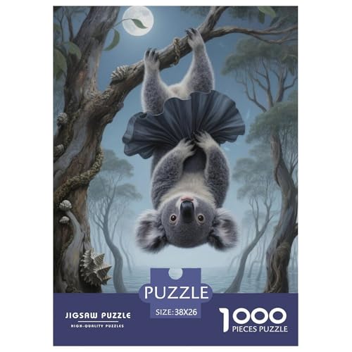 KoalaJigsaw Puzzles for Adults 1000 Piece Age 12+ for Adults Educational Games Home Beautiful Decoration Birthday Gifts38x26cm/1000pcs von LWBDSKCZO