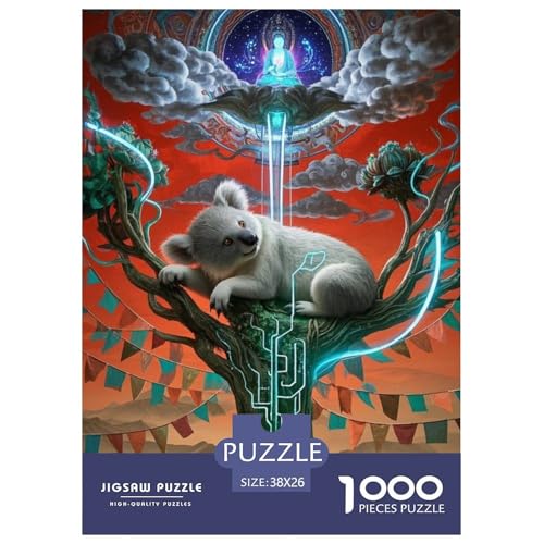 KoalaJigsaw Puzzles for Adults 1000 Pieces Age 12+ for Adults Challenging & Brainteasing Beautiful Decoration for Women Gifts for Man38x26cm/1000pcs von LWBDSKCZO