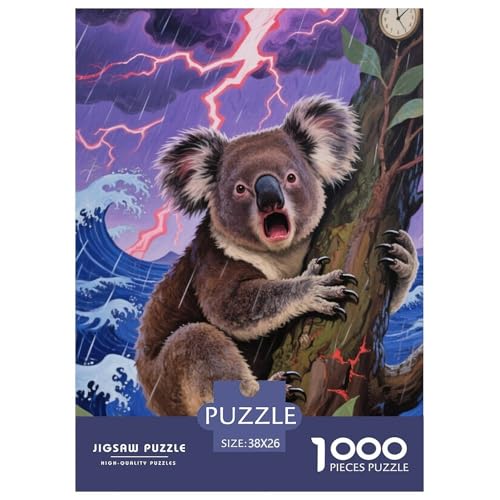 KoalaJigsaw Puzzles for Adults 1000pcs Age 12+ for Adults Educational Games Home Beautiful Decoration Birthday Gifts38x26cm/1000pcs von LWBDSKCZO