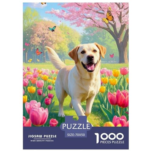 Labrador RetrieverJigsaw Puzzles for Adults 1000pcs Age 12+ for Adults Challenge HighDifficulty Beautiful Decoration for Aduits Kids70x50cm/1000pcs von LWBDSKCZO
