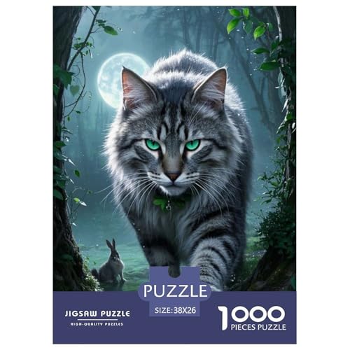 Norwegian Forest CatJigsaw Puzzles for Adults 1000 Piece Age 12+ for Adults Challenging & Brainteasing Beautiful Decoration for Aduits Kids38x26cm/1000pcs von LWBDSKCZO