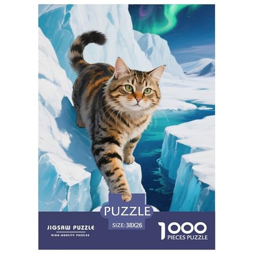 Norwegian Forest CatJigsaw Puzzles for Adults 1000 Pieces Age 12+ for Adults Challenge HighDifficulty Beautiful Decoration for Women Gifts for Man38x26cm/1000pcs von LWBDSKCZO
