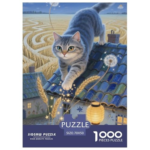 Norwegian Forest CatJigsaw Puzzles for Adults 1000pcs Age 12+ for Adults Educational Games Home Beautiful Decoration for Women Gifts for Man70x50cm/1000pcs von LWBDSKCZO