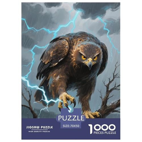 OwlJigsaw Puzzles for Adults 1000 Piece Age 12+ for Adults Challenge HighDifficulty Beautiful Decoration Birthday Gifts70x50cm/1000pcs von LWBDSKCZO