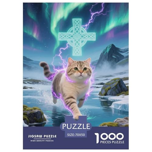 Russian BlueJigsaw Puzzles for Adults 1000 Pieces Age 12+ for Adults Challenge HighDifficulty Beautiful Decoration for Women Gifts for Man70x50cm/1000pcs von LWBDSKCZO
