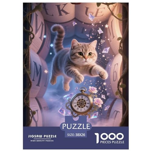 Scottish FoldJigsaw Puzzles for Adults 1000 Piece Age 12+ for Adults Educational Game Challenge Toy Beautiful Decoration for Women Gifts for Man38x26cm/1000pcs von LWBDSKCZO
