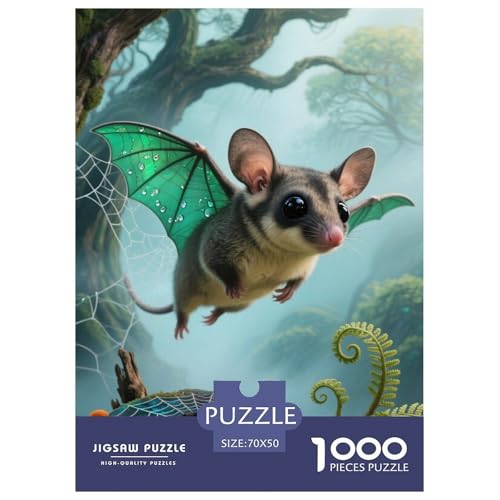 Sugar GliderJigsaw Puzzles for Adults 1000 Pieces Age 12+ for Adults Challenge HighDifficulty Beautiful Decoration for Women Gifts for Man70x50cm/1000pcs von LWBDSKCZO