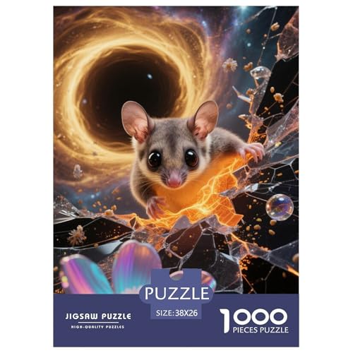 Sugar GliderJigsaw Puzzles for Adults 1000 Pieces Age 12+ for Adults Educational Games Home Beautiful Decoration Birthday Gifts38x26cm/1000pcs von LWBDSKCZO