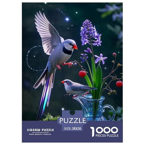 Zebra FinchJigsaw Puzzles for Adults 1000 Pieces Age 12+ for Adults FamilyPuzzle Game Beautiful Decoration for Women Gifts for Man38x26cm/1000pcs von LWBDSKCZO
