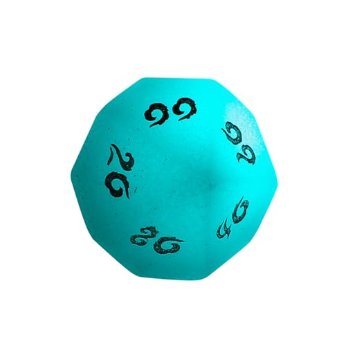 Im Dunkeln leuchtende Steinwürfel: Handgeschnitzte Edelsteinwürfel D4, D6, D8, D10, D12, D20 Perzentil oder 7-teiliges polyedrisches Set für DND- und RPG-Spiele (D00Face) von LWQCHW