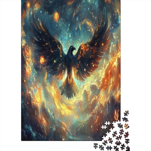 Adler Puzzle 1000 Teile Schwer Puzzle Spielzeug Lernspiel Impossible Herausforderung Spielzeug Für Erwachsene Und Kinder Ab 12 Jahren 1000pcs (75x50cm) von LWXEEOAVE