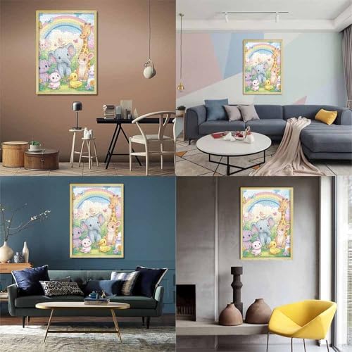 Babyelefant Puzzle 1000-teilige Schwer Puzzle Spielzeug Lernspiel Impossible Herausforderungsspielzeug Für Erwachsene Kinder 1000pcs (75x50cm) von LWXEEOAVE