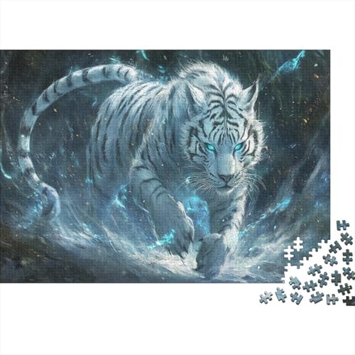 Tiger Puzzlespiel 1000 Teile Puzzle Für Erwachsene Und Kinder Ab 14 Jahren, Puzzle Erwachsenen Puzzlespi Puzzel 1000pcs (75x50cm) von LWXEEOAVE